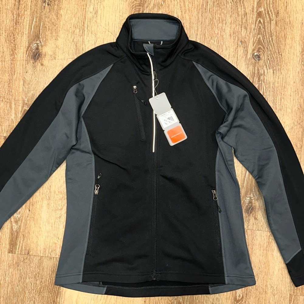 Women’s Elevate Sport Black / Grey Sweater SZ M New With Tags